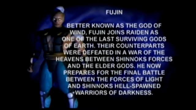 Mortal Kombat Gold Bio - Fujin смотреть онлайн