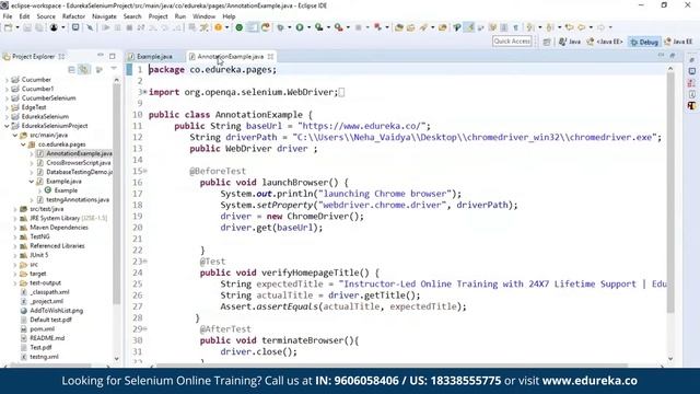 TestNG Annotations in Selenium | Selenium Tutorial For Beginners | Selenium | Edureka Rewind смотреть онлайн
