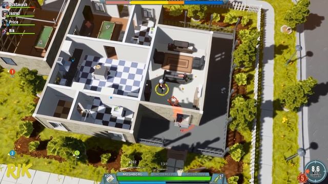 10 Miles to Safety - #2 - SUBURBS AIN'T SAFE! (4 Player Gameplay) смотреть онлайн
