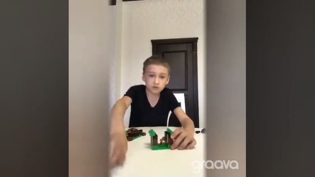 Башня из Лего Minecraft смотреть онлайн