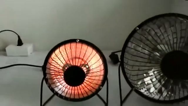 Winter Warmer Electric Heater 4 Inch / 6 Inch Mini Heater Desktop Fan Heater