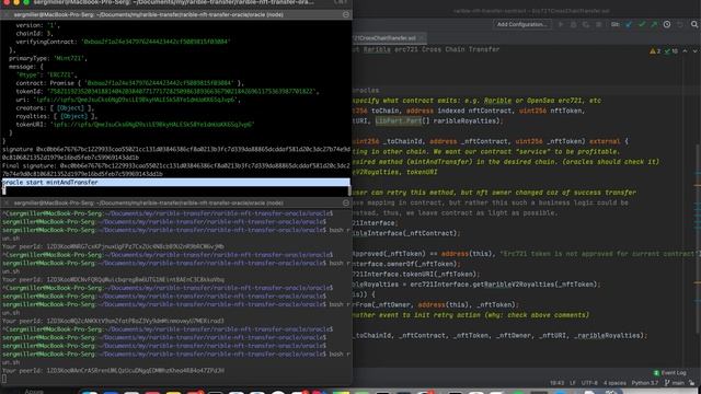 Rarible (RARI) Cross Chain NFT Transfer Oracle Demo смотреть онлайн
