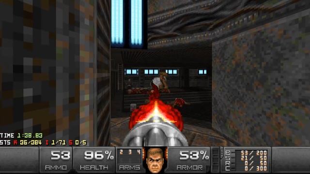 Doom II: BTSX E2 - MAP26-MAP27: Beneath a Festering Moon (Ultra-Violence Plus 100%) смотреть онлайн