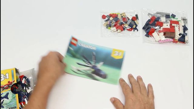 Lego 31088 Creator 3 in 1 Deep Sea Creatures Unboxing смотреть онлайн