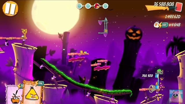 Daily Challenge/Ежедневное испытание 4-4-5 21/06/2022 Angry Birds 2.