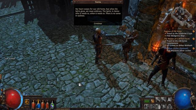 Path of Exile 44 Helena - Yeena - Broken Bridge - Weylam Roth - Silver Locket смотреть онлайн