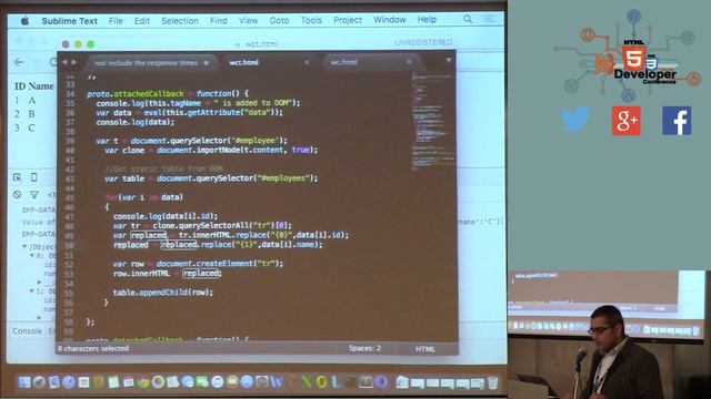 HTML5DevConf: Sumit Amar, Electronic Arts: Web Components: Introduction and Practical Use Cases смотреть онлайн