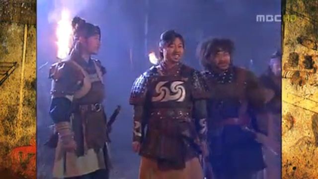 Jumong . kulguli holatlar . Sahna orti jarayonidan. 2 video. смотреть онлайн