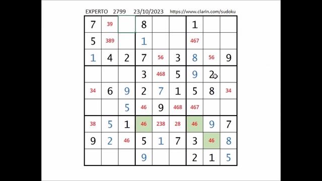 Sudoku Experto 23/10/2023 смотреть онлайн