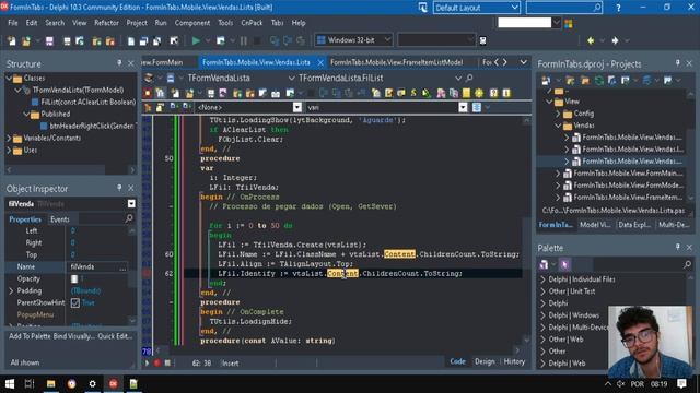 Universidade Delphi - AULA - Usabilidade - Listagem com VertScrollBox + Frames смотреть онлайн