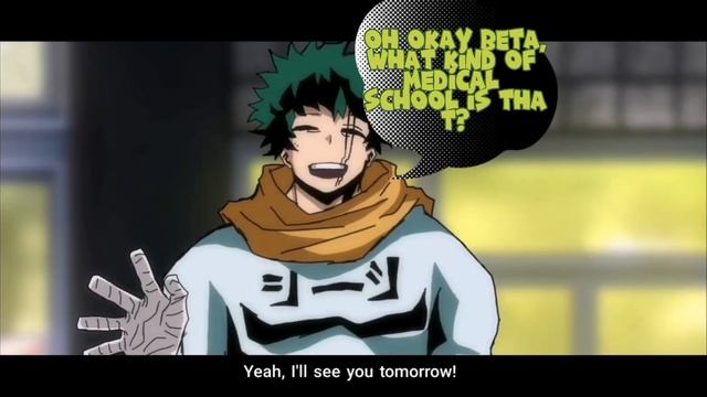 when izuku tells future izuku about Hogwarts(DAF/dekuverse vine) смотреть онлайн