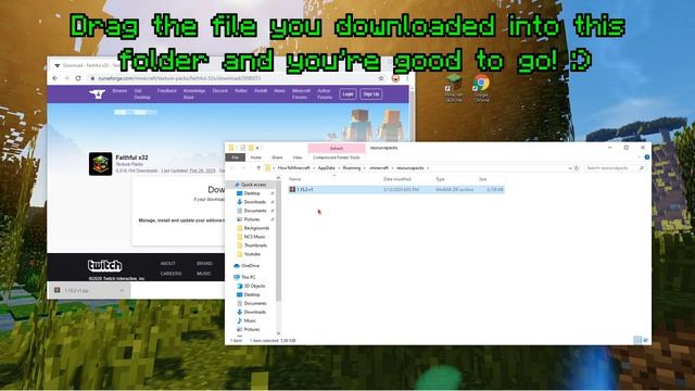 How To Install Faithful 32x32 Minecraft Texture Pack! (1.15+) смотреть онлайн