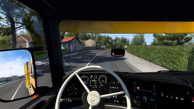 ETS2 Scania RJL Stefan Elgers Skin Montpelier ( F ) - Limoges ( F ) смотреть онлайн