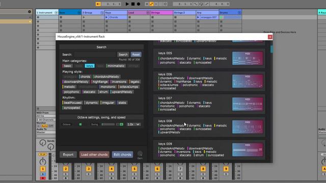 How to create House chords and melodies automatically with HouseEngine смотреть онлайн