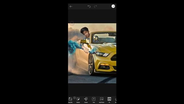 PicsArt photo editing in mobile phone smoke bomb in car photo editing tutorial in pics art смотреть онлайн