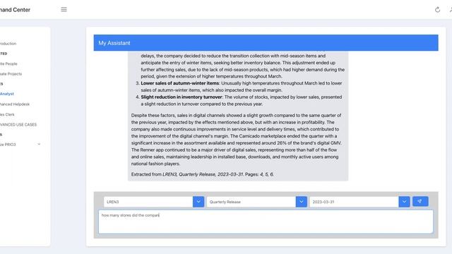 AI Command Center Demo (OpenAI API + Vector DB + Langchain) смотреть онлайн