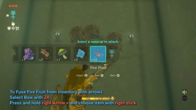 How to use bow fire arrow Zelda Tears of the Kingdom смотреть онлайн