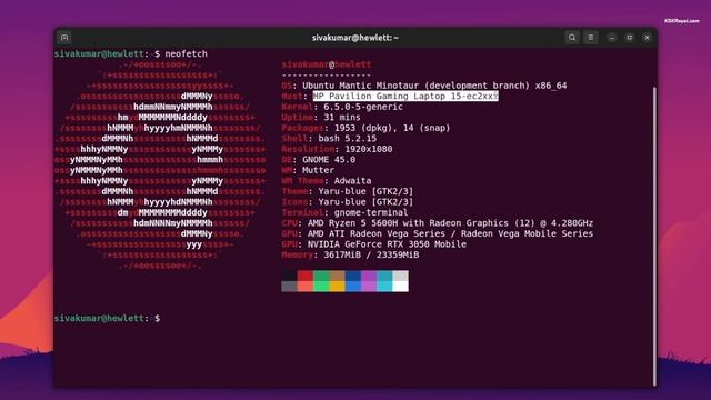 UBUNTU 23.10 (Mantic Minotaur) - Simply SuperB !! смотреть онлайн