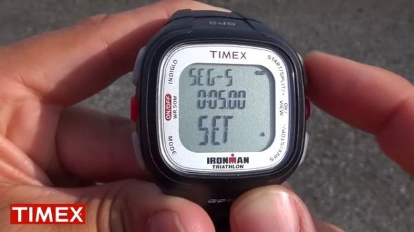 Timex Ironman Easy Trainer GPS — Getting Started