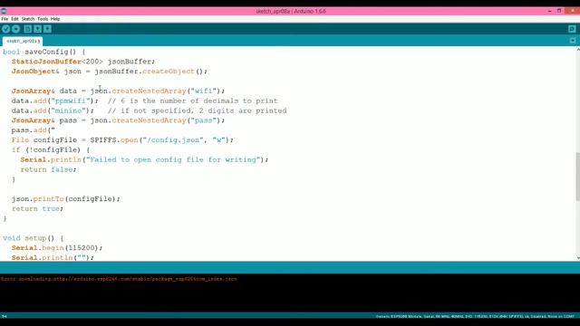 ESP8266 Tutorial เขียนอ่าน File System แบบ JSON смотреть онлайн