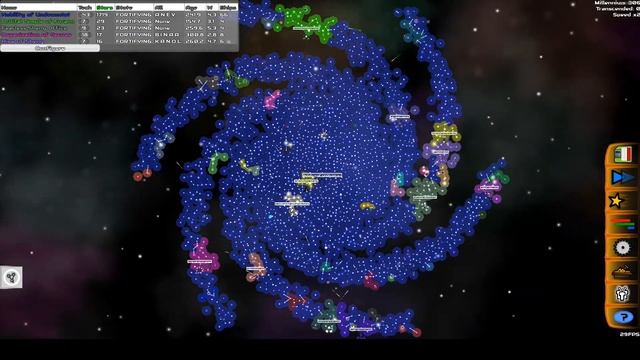 Galimulator: Galactic Empire Simulation And Sandbox Game | Timelapse #002 | AI Only смотреть онлайн