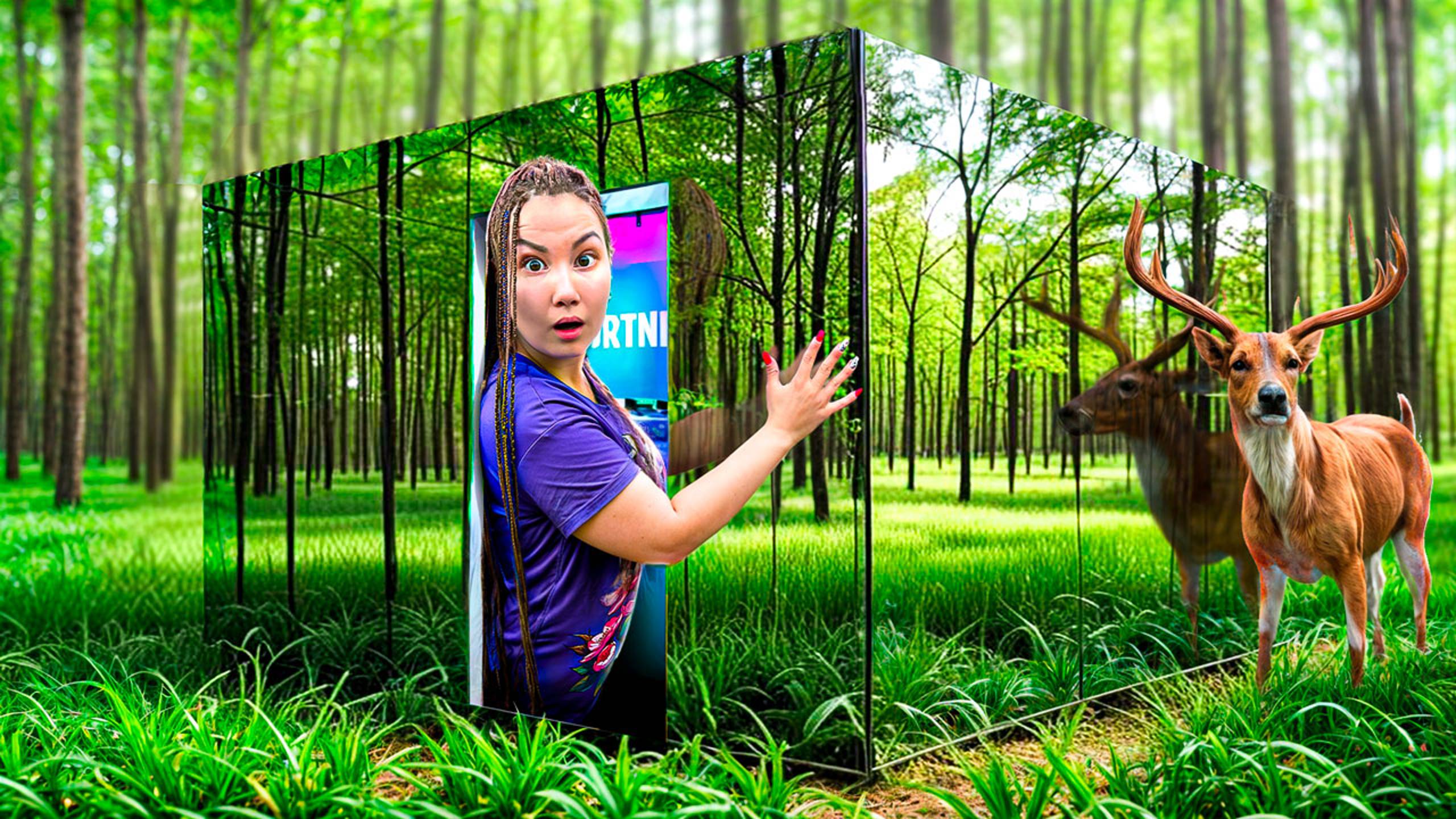 Построили Секретный НЕВИДИМЫЙ Дом ! смотреть онлайн