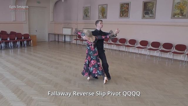Tango - Back Corte to Swivels, Fallaway Reverse to Five Step Ending смотреть онлайн