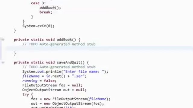 Java: Simple Library System (Part 6) смотреть онлайн
