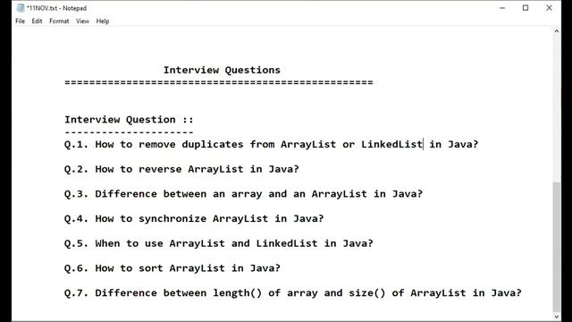 Java Collections Session 07 || ArrayList vs Vector || LinkedList vs ArrayList || Interview question смотреть онлайн