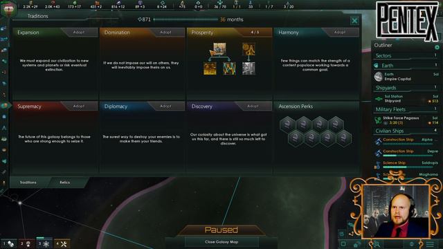 Stellaris - Starlight Enterprises - A Pentex Subsidiary #1 смотреть онлайн