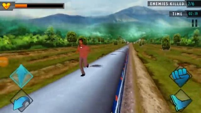Thodari The Train Fight Sence||Thodari Gameplay смотреть онлайн