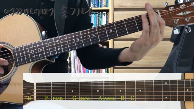 (통기타 반주) 118 E계열 바코드 Bar Chord 움직일 수 있는 코드 Moveable Chord смотреть онлайн