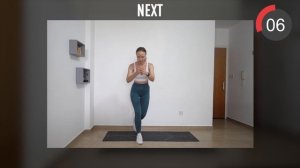 30 минутная тренировка на все тело дома | Без инвентаря и без прыжков