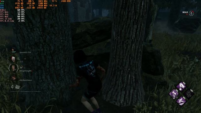 Dead by Daylight RX 550 Ryzen 5 5600x High Medium Low Settings 1080p смотреть онлайн