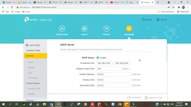 Disable DHCP Setting On TP Link Router | Enable DHCP Server | Configure DHCP in Home Wifi Router . смотреть онлайн