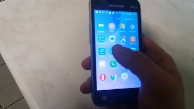Сброс данных на Samsung Galaxy J 1 Mini или J105H(1 часть)