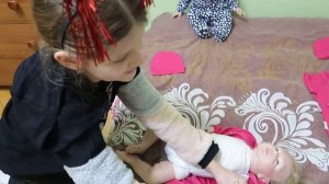 С Реборном.Подарки на Рождество для меня и Реборна Лолы и Лили. Приветы