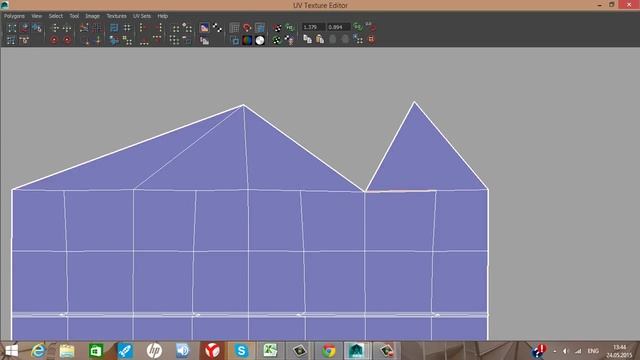Autodesk Maya UV разверстка (часть 11) смотреть онлайн