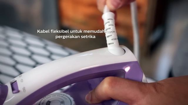 Pakaian Lebih Cepat Rapi Dengan Setrika Uap Philips GC1418 смотреть онлайн