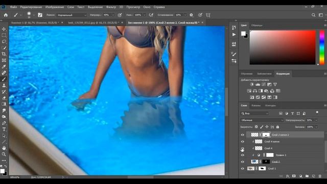 Идеи для ИНСТАГРАМ. Speed-art Photoshop смотреть онлайн
