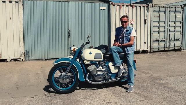 Мотоцикл Иж Юпитер-3 от мотоателье Ретроцикл. смотреть онлайн