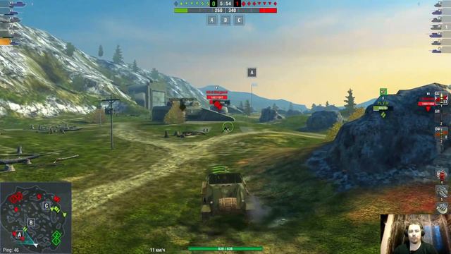 Коннор Гневный - Безумный Фарм! Wot Blitz смотреть онлайн