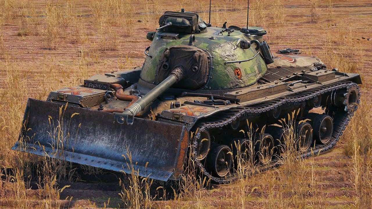 M48A2 Raumpanzer - ПОВЕРИЛ В ТРАКТОРНЫЙ ОТВАЛ - 7 Кил 7,4К Дамаг смотреть онлайн