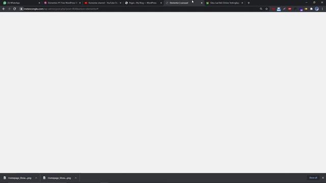 Cara Membuat Image Carousel || Elementor Slide & Media Carousel смотреть онлайн