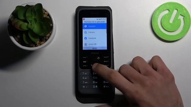 Cómo activar permisos de aplicaciones en NOKIA 6300 4G смотреть онлайн