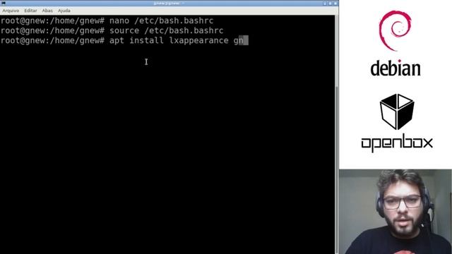OPENBOX - MINIMAL DEBIAN 9 смотреть онлайн