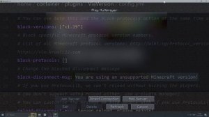 Как установить, настроить и использовать ViaVersion майнкрафт!