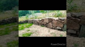 Сухая кладка дикого камня на даче в горах и неожиданная находка!