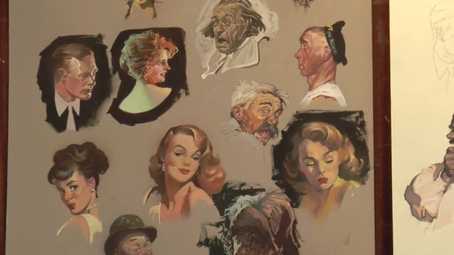 Watts Atelier Online Program; Gouache Master Study Introduction смотреть онлайн