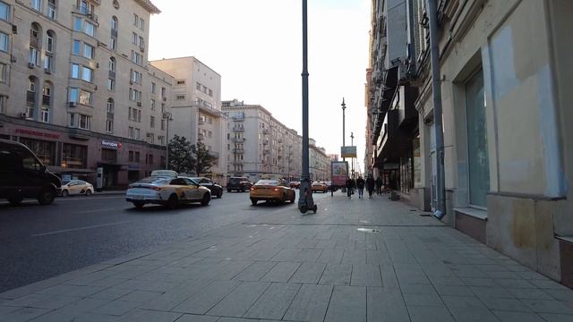 Walking streets | From Pushkinskaya to Belorusskaya | Moscow, Russia 4K смотреть онлайн